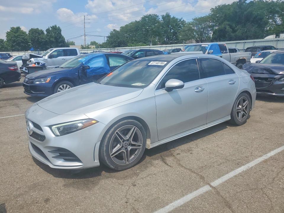 2022 Mercedes-benz A-klasse VIN W1K3G4FB9NJ369567 — COPART salvage auction photo