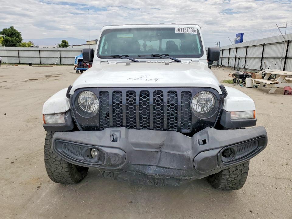 2022 Jeep Gladiator VIN 1C6HJTAG0NL143752 COPART salvage auction — FRONT END, Ca - Salvage Certificate, sold $8,200 on 2026-08-28 (photo 5)