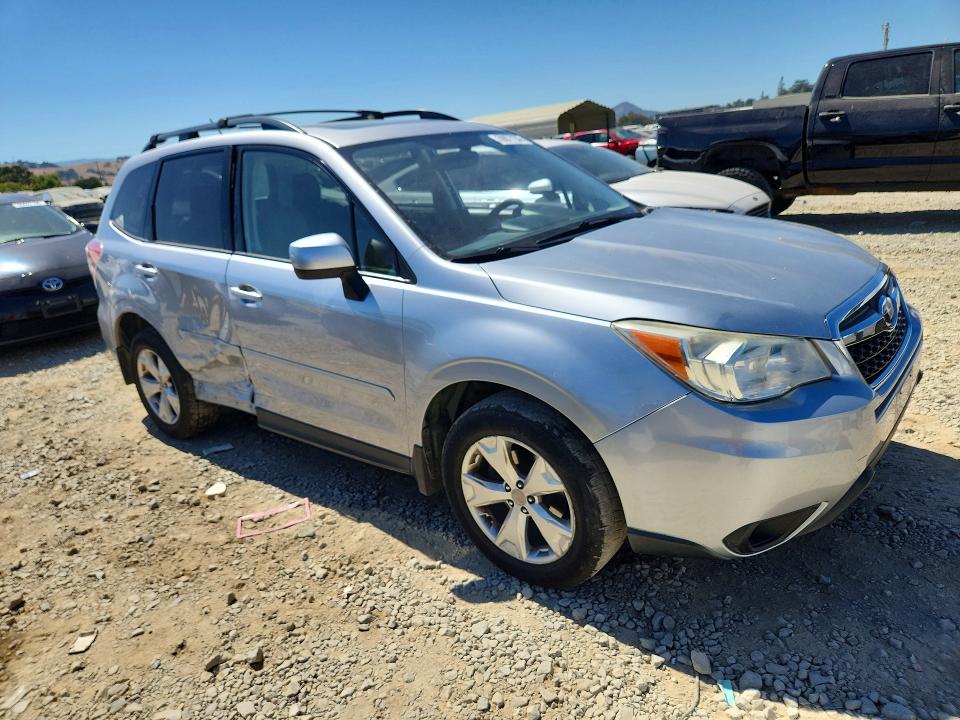 2014 Subaru Forester VIN JF2SJAEC5EH442989 COPART salvage auction — REAR END, Ca - Salvage Certificate, sold $60 on 2026-07-21 (photo 4)