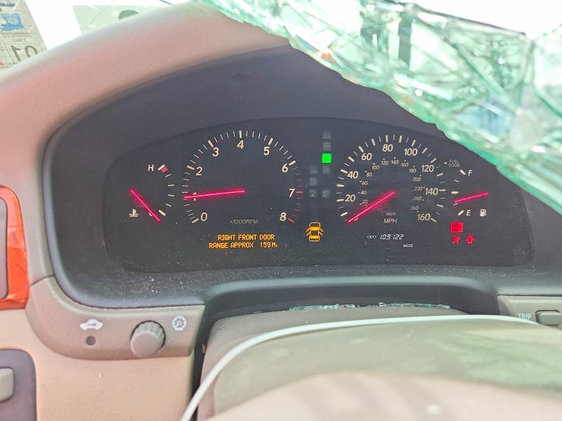 2003 Lexus Ls 430 VIN JTHBN30F930093717 COPART salvage auction — ROLLOVER, LA - CERT OF TITLE-SALVAGE, sold $225 on 2026-07-29 (photo 9)