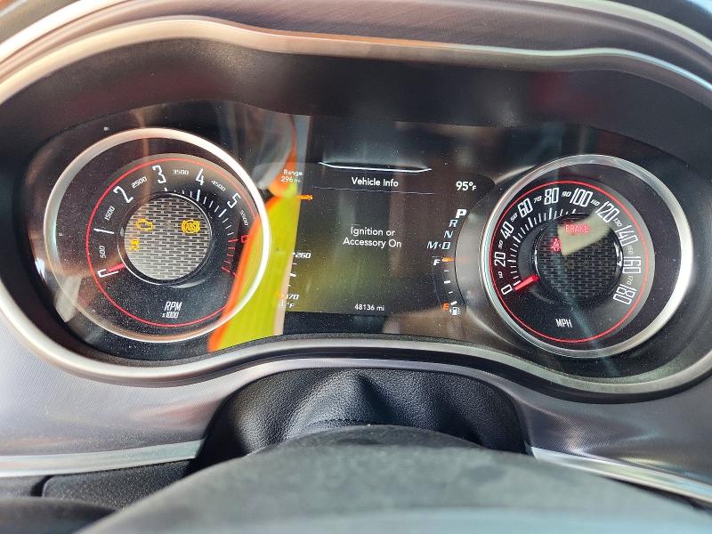 2020 Dodge VIN 2C3CDZFJ8LH148259 COPART salvage auction — WATER/FLOOD, Tx - Salvage Title-Flood Damage, sold $8,600 on 2026-07-30 (photo 9)