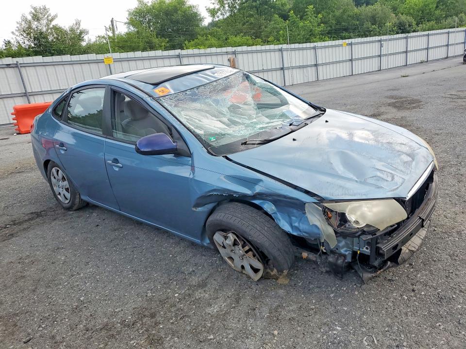 2007 Hyundai Elantra VIN KMHDU46D47U176135 COPART salvage auction — ALL OVER, Pa - Certificate Of Salvage, sold $400 on 2026-07-14 (photo 4)