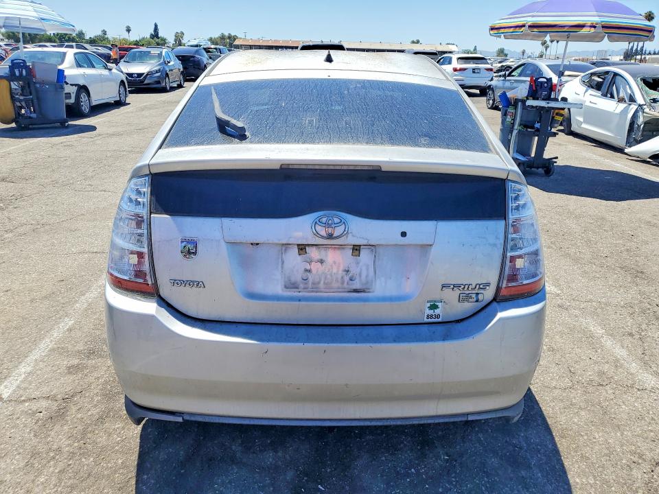 2009 Toyota Prius VIN JTDKB20U493474613 COPART salvage auction — VANDALISM, Ca - Salvage Certificate, sold $525 on 2026-07-14 (photo 6)