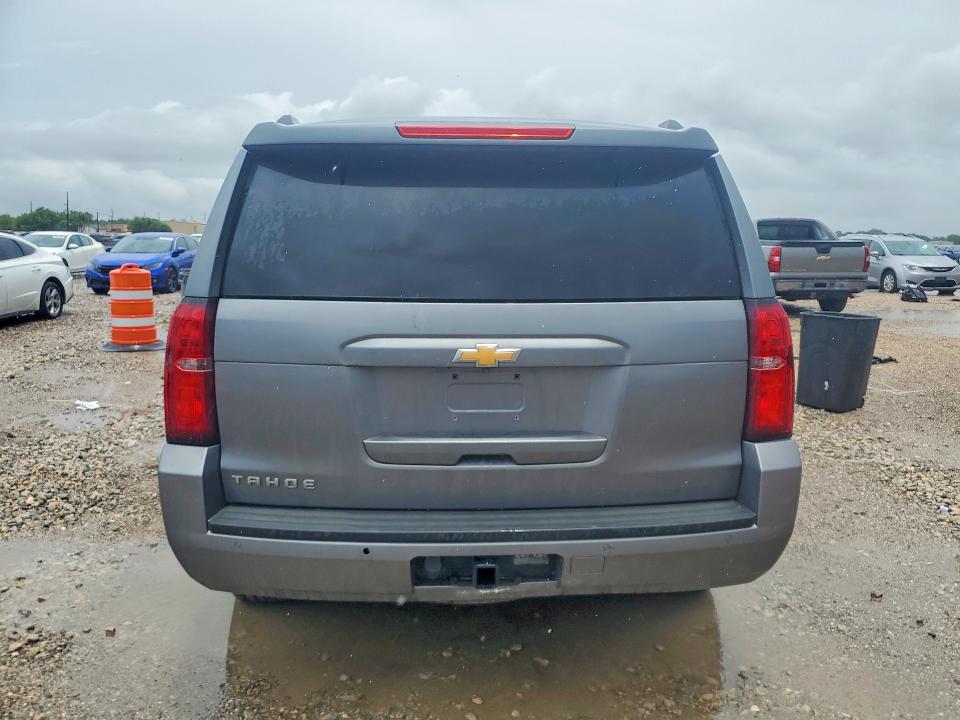 2020 Chevrolet Tahoe VIN 1GNSKBKC3LR157230 COPART salvage auction — FRONT END, TX - CERTIFICATE OF TITLE, sold $9,500 on 2026-07-29 (photo 6)