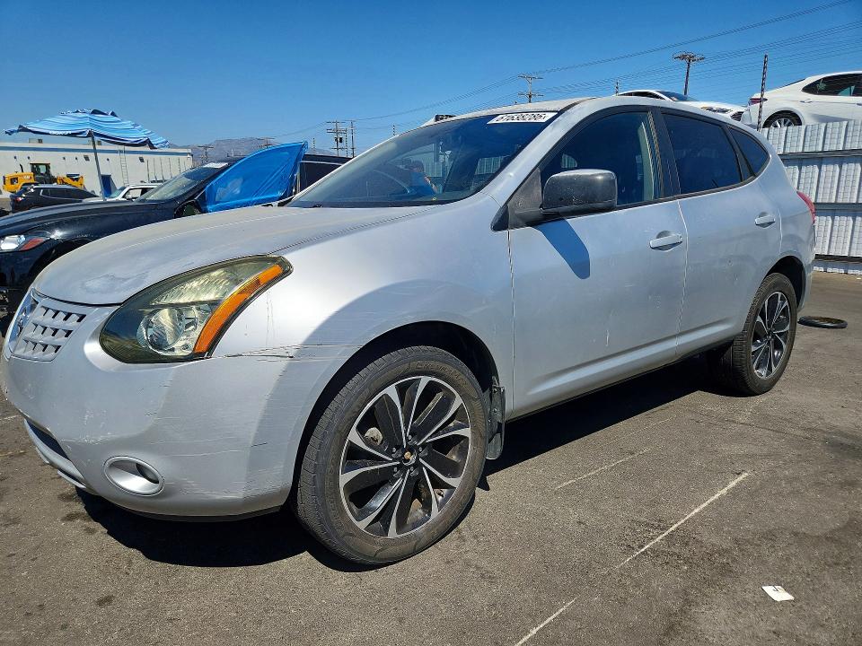 2008 Nissan Rogue VIN JN8AS58T28W004381 COPART salvage auction — FRONT END, Ca - Dis/Dlr/Exp Only Clean Title, sold $250 on 2026-07-27 (photo 1)