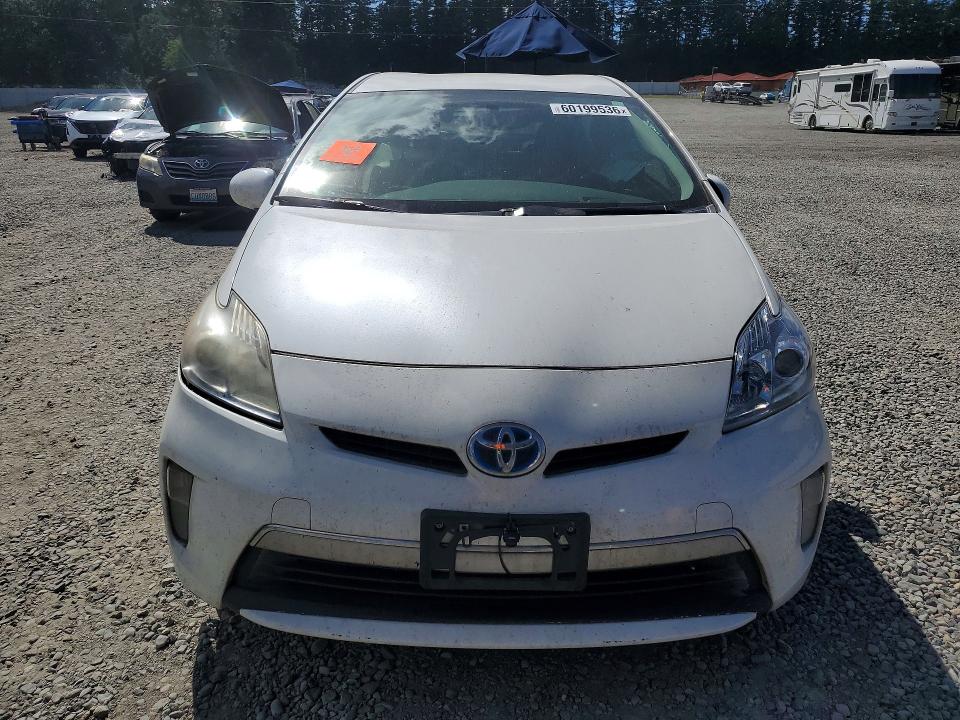 2014 Toyota Prius VIN JTDKN3DP1E3054643 COPART salvage auction — REAR END, WA - BILL OF SALE, sold $2,400 on 2026-07-28 (photo 5)