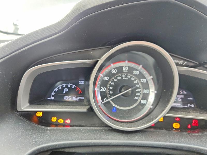 2016 Mazda 3 VIN JM1BM1U75G1337715 COPART salvage auction — FRONT END, Ca - Salvage Certificate, sold $900 on 2026-08-01 (photo 9)