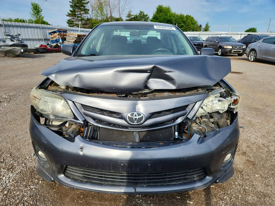 2011 Toyota Corolla VIN 2T1BU4EE8BC588084 COPART salvage auction — FRONT END, ON - PERMIT NO BRAND - UNFIT, sold $1,700 on 2026-07-28 (photo 5)
