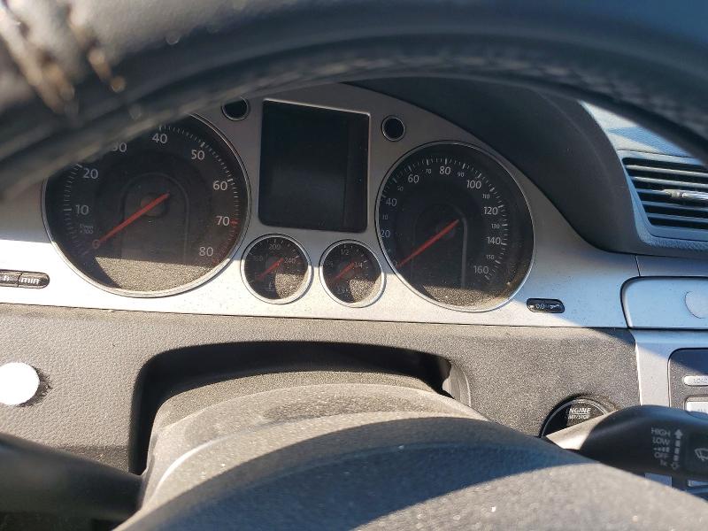 2008 Volkswagen Passat VIN WVWAK73C28P039480 COPART salvage auction — Burn Engine, Ky - Bill Of Sale/Part Only/No Titl, sold $150 on 2026-08-12 (photo 9)