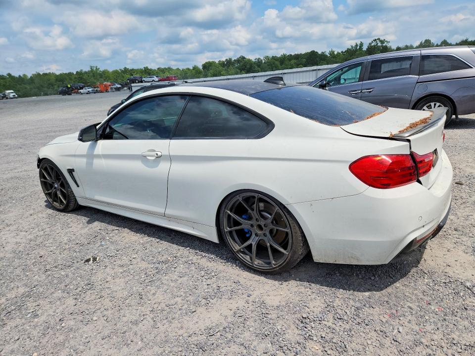 2017 BMW 4er VIN WBA4P1C55HK522128 COPART salvage auction — FRONT END, Va - Cert Of Title - Salvage, sold $12,400 on 2026-08-26 (photo 2)