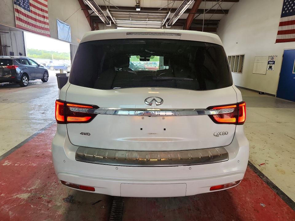 2021 Infiniti Qx80 VIN JN8AZ2BE2M9268004 COPART salvage auction — FRONT END, Ny - Mv-907A Salvage Certificate, sold $14,700 on 2026-08-17 (photo 6)