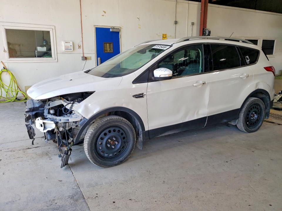 2014 Ford Escape VIN 1FMCU9J9XEUE53069 COPART salvage auction — FRONT END, Mn - Cert Of Title-Prior Salvage, sold $525 on 2026-07-28 (photo 1)