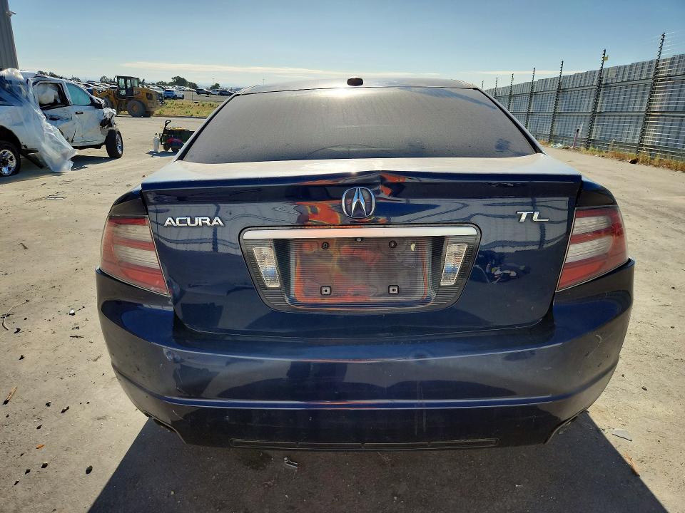 2007 Acura Tl VIN 19UUA66247A022339 COPART salvage auction — REAR END, Ca - Salvage Certificate, sold $800 on 2026-09-03 (photo 6)