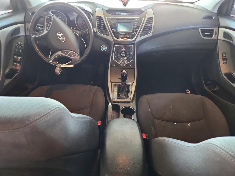 2016 Hyundai Elantra VIN KMHDH4AE2GU481962 COPART salvage auction — FRONT END, Az - Certificate Of Title (P), sold $475 on 2026-07-29 (photo 8)