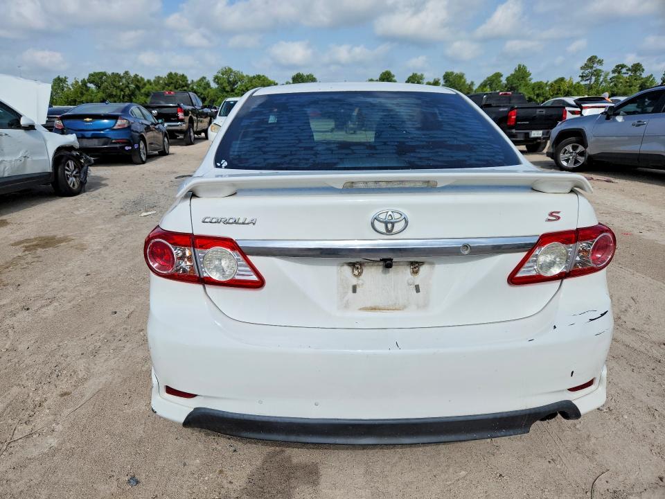 2012 Toyota Corolla VIN 5YFBU4EE8CP057078 COPART salvage auction — FRONT END, Tx - Salvage Vehicle Title, sold $825 on 2026-07-24 (photo 6)