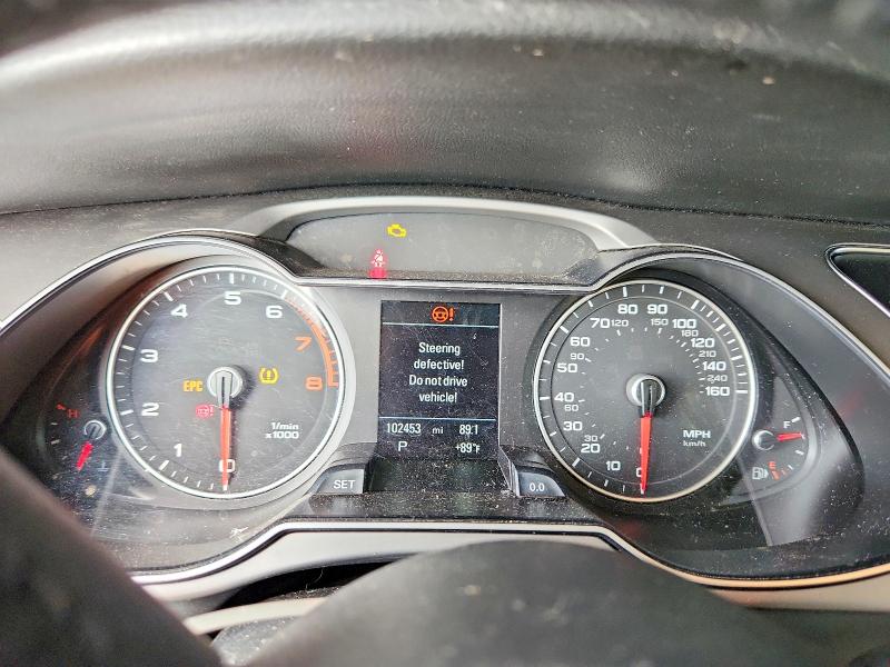 2015 Audi A4 VIN WA1UFAFL3FA009179 COPART salvage auction — ROLLOVER, Co - Public - Salvage Title, sold $1,100 on 2026-08-26 (photo 9)