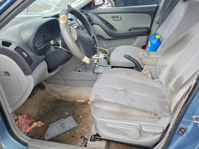 2007 Hyundai Elantra VIN KMHDU46D47U176135 COPART salvage auction — ALL OVER, Pa - Certificate Of Salvage, sold $400 on 2026-07-14 (photo 7)