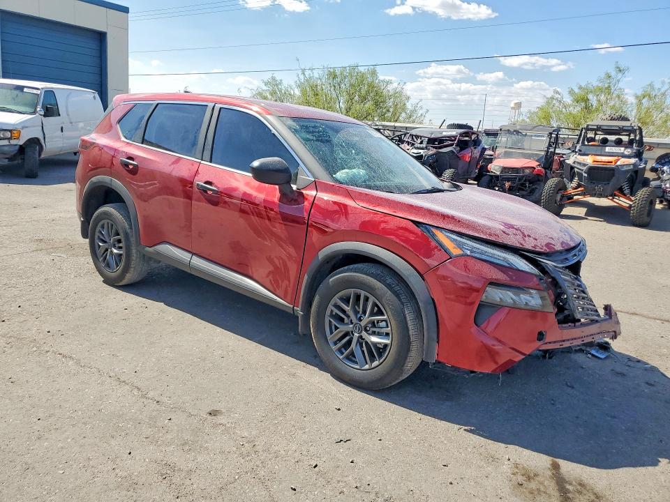 2026 Nissan Rogue VIN 5N1BT3AA8TC800469 COPART salvage auction — FRONT END, Tx - Salvage Vehicle Title, sold $3,850 on 2026-07-31 (photo 4)