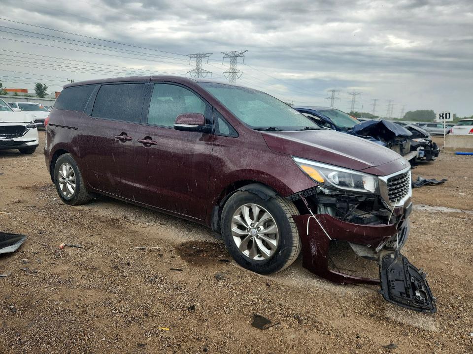 2019 Kia SEDONA VIN KNDMB5C16K6541308 COPART salvage auction — FRONT END, Il - Salvage Certificate, sold $250 on 2026-07-30 (photo 4)
