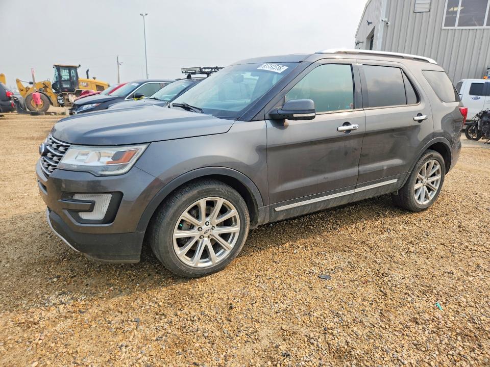 2016 Ford Explorer VIN 1FM5K8F83GGB67123 COPART salvage auction — FRONT END, Ab - Bos - Salvage, sold $2,200 on 2026-08-27 (photo 1)