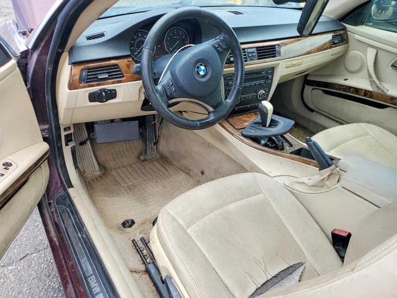 2008 BMW 3 series VIN WBAWC33588PD09941 COPART salvage auction — MINOR DENT/SCRATCHES, CO - DIS/DLR/EXP ONLY CLEAN TITLE, sold $275 on 2026-07-28 (photo 8)