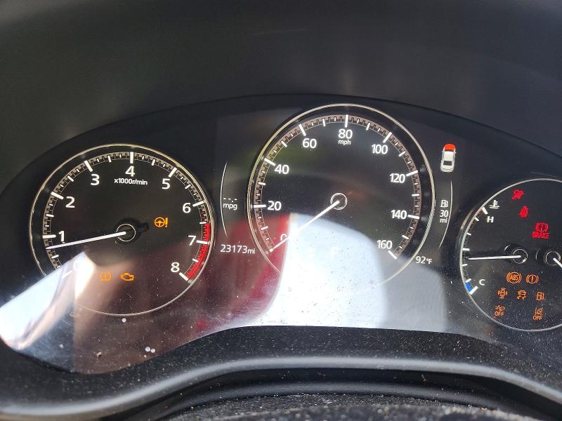 2024 Mazda 3 VIN 3MZBPACM5RM435600 COPART salvage auction — FRONT END, Salvage Title, sold $8,600 on 2026-08-19 (photo 9)