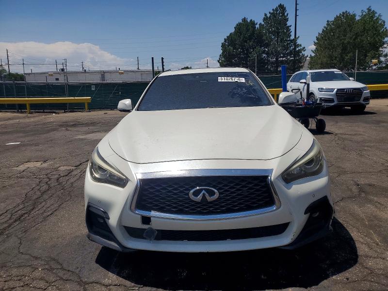2018 Infiniti Q50 VIN JN1EV7AP6JM360477 COPART salvage auction — FRONT END, CO - DEALER ONLY CLEAN TITLE (P), sold $3,800 on 2026-07-30 (photo 5)