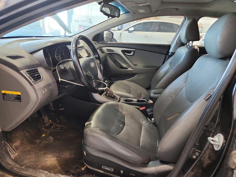 2014 Hyundai Elantra VIN KMHDH4AE6EU214076 COPART salvage auction — FRONT END, NE - CERTIFICATE OF TITLE, sold $225 on 2026-07-28 (photo 7)