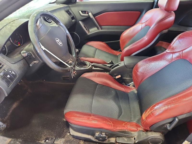 2007 Hyundai Tiburon VIN KMHHN66F57U253137 COPART salvage auction — ROOF, Va - Cert Of Title - Salvage, sold $425 on 2026-07-31 (photo 7)