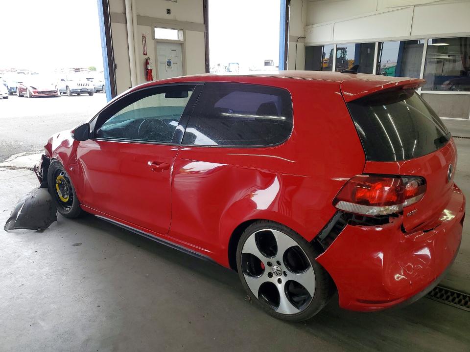 2011 Volkswagen Gti VIN WVWFD7AJ4BW103615 COPART salvage auction — FRONT END, WA - BILL OF SALE, sold $850 on 2026-08-14 (photo 2)