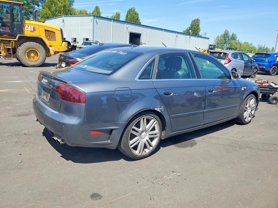 2007 Audi Rs4 VIN WAUGL78E97A170261 COPART salvage auction — VANDALISM, Or - Salvage Title Certificate, sold $125 on 2026-07-29 (photo 3)