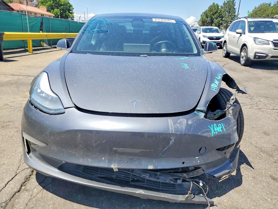 2018 Tesla Model 3 VIN 5YJ3E1EB0JF066081 COPART salvage auction — FRONT END, CO - DIS/DLR/EXP ONLY CLEAN TITLE, sold $3,850 on 2026-07-28 (photo 5)