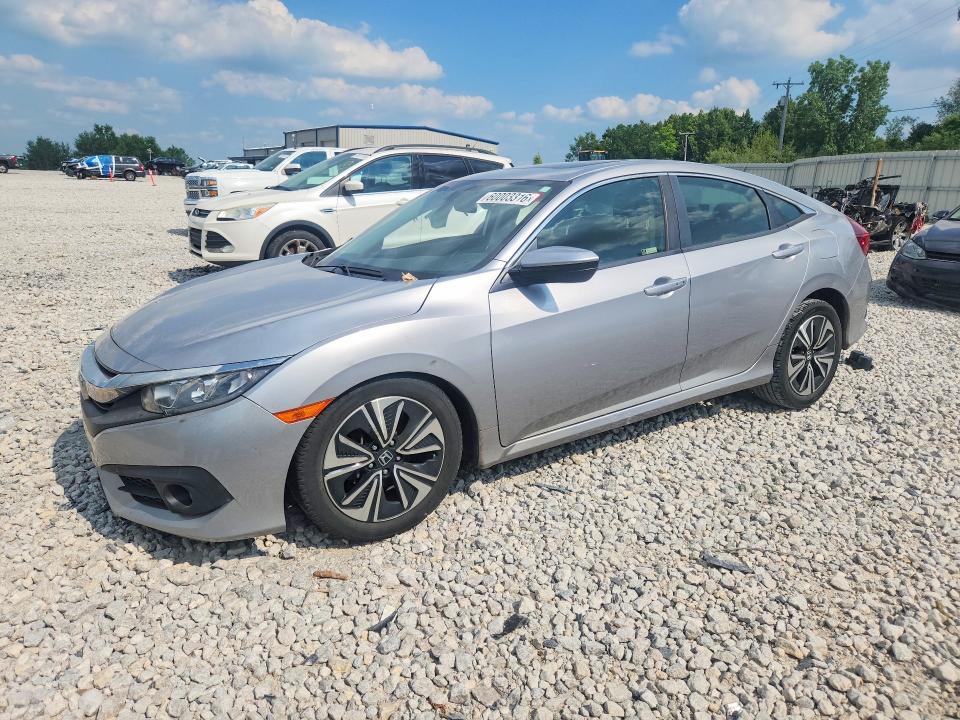 2018 Honda Civic VIN JHMFC1F31JX018121 COPART salvage auction — SIDE, MI - CERTIFICATE OF TITLE, sold $200 on 2026-07-23 (photo 1)