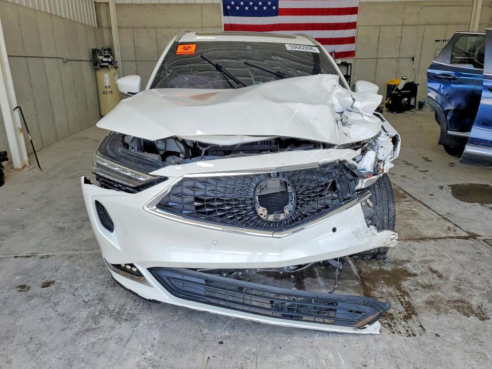 2023 Acura Mdx VIN 5J8YE1H84PL026891 COPART salvage auction — FRONT END, OH - CERT OF TITLE-SALVAGE (P), sold $4,100 on 2026-07-21 (photo 5)