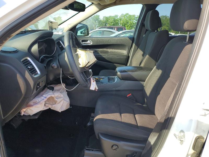 2019 Dodge Durango VIN 1C4RDHAG7KC632887 COPART salvage auction — FRONT END, Md - Cert Of Salvage > 75% Damage, sold $3,200 on 2026-07-09 (photo 7)