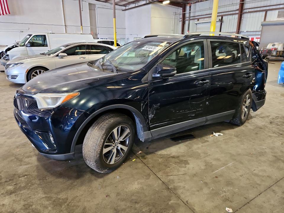 2017 Toyota Rav 4 VIN JTMWFREVXHD094202 COPART salvage auction — REAR END, Va - Certificate Of Title, sold $2,650 on 2026-07-27 (photo 1)
