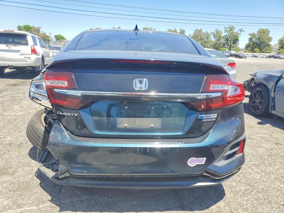 2018 Honda Clarity VIN JHMZC5F34JC018108 COPART salvage auction — REAR END, Ca - Salvage Certificate, sold $3,050 on 2026-07-20 (photo 6)
