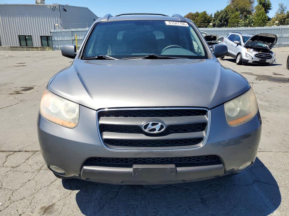 2009 Hyundai Santa fe VIN 5NMSH73E09H276533 COPART salvage auction — MECHANICAL, Nh - Dis/Dlr/Exp Only Clean Title, sold $850 on 2026-07-24 (photo 5)