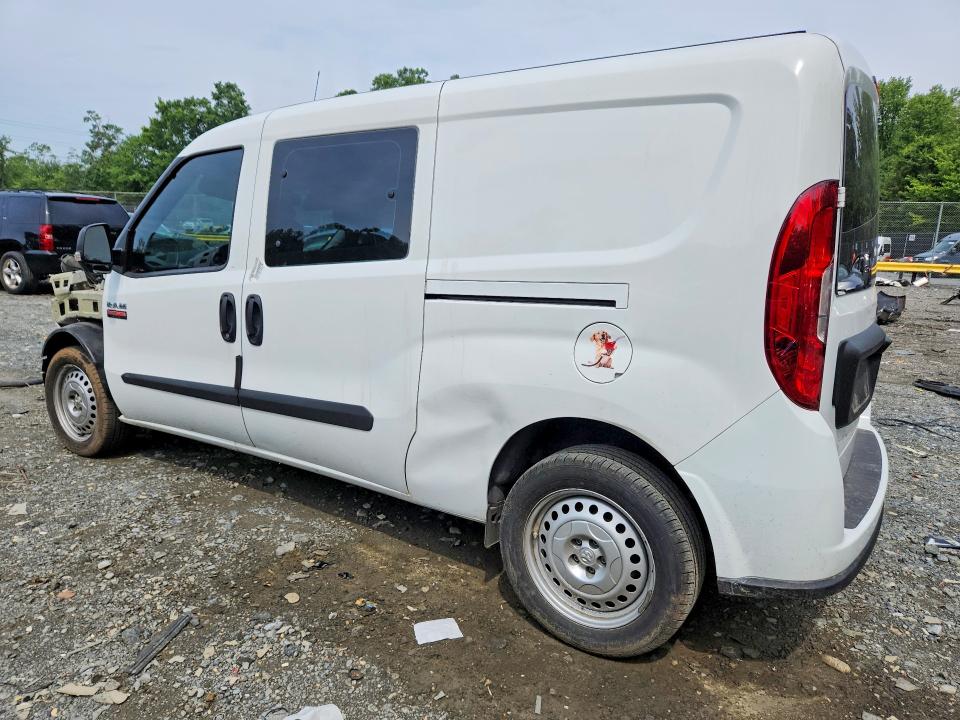 2022 Ram Promaster city VIN ZFBHRFAB3N6Y09866 COPART salvage auction — FRONT END, Salvage Title, sold $3,800 on 2026-08-14 (photo 2)
