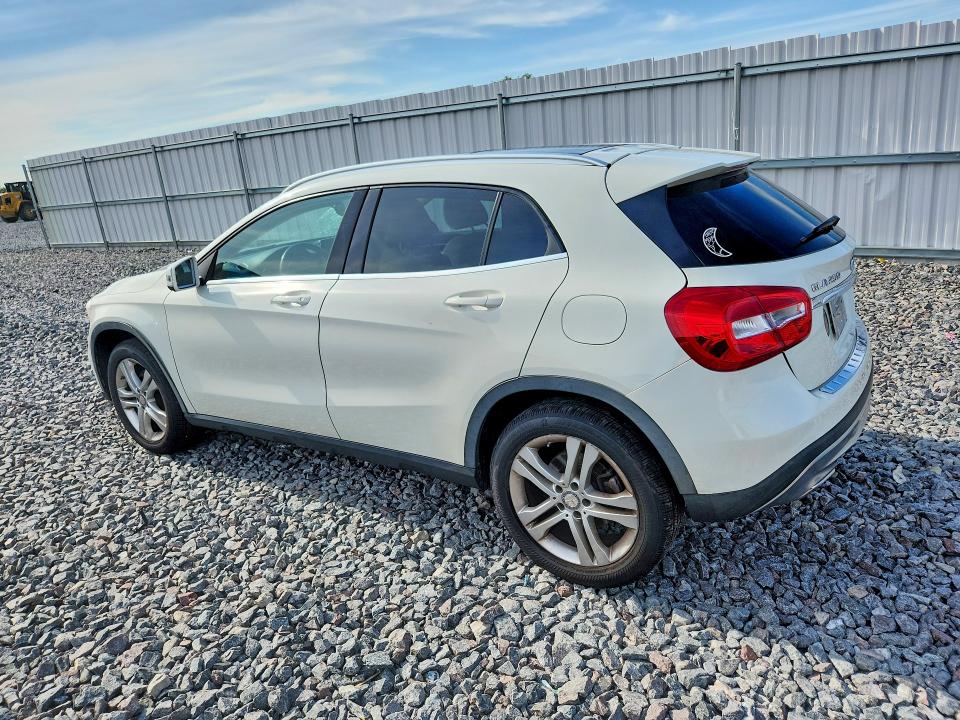 2017 Mercedes-benz Gla-klasse VIN WDCTG4GB5HJ358296 COPART salvage auction — FRONT END, Wi - Junked Vehicle Bill Of Sale, sold $2,200 on 2026-07-20 (photo 2)