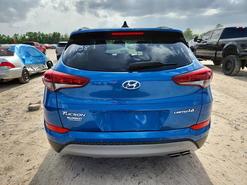 2018 Hyundai Tucson VIN KM8J33A2XJU825708 COPART salvage auction — MECHANICAL, Mt - Certificate Of Title, sold $150 on 2026-07-24 (photo 6)