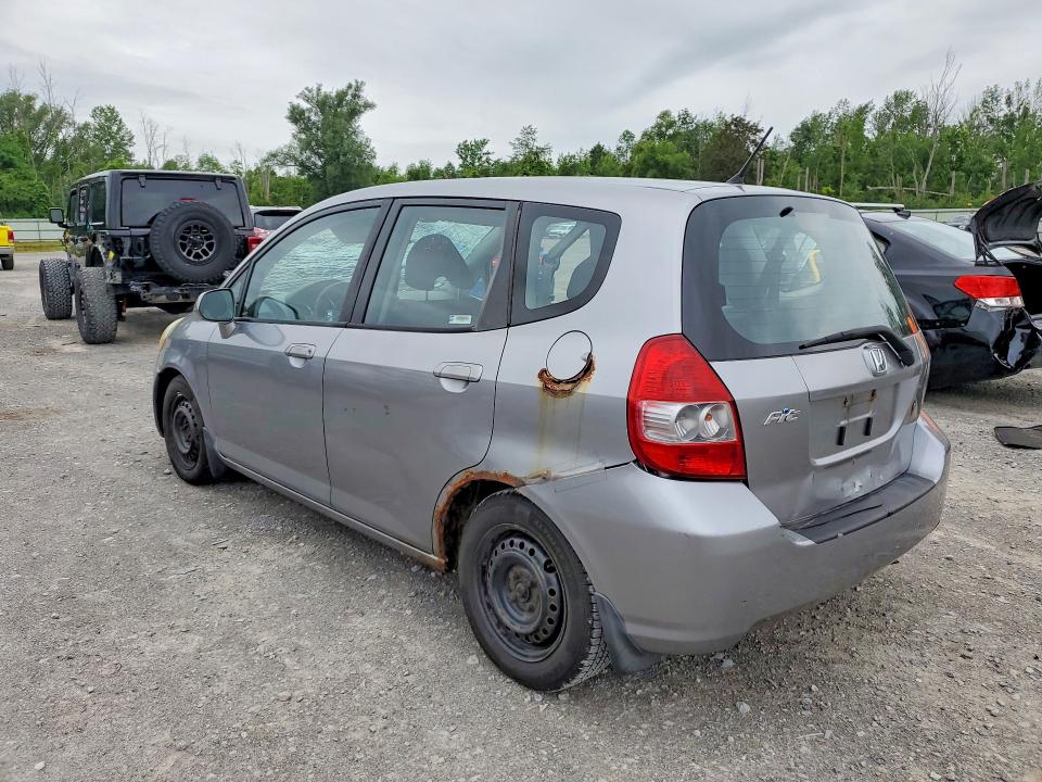 2008 Honda Fit VIN JHMGD37488S005491 COPART salvage auction — ROOF, Ny - Mv-907A Salvage Certificate, sold $225 on 2026-07-20 (photo 2)