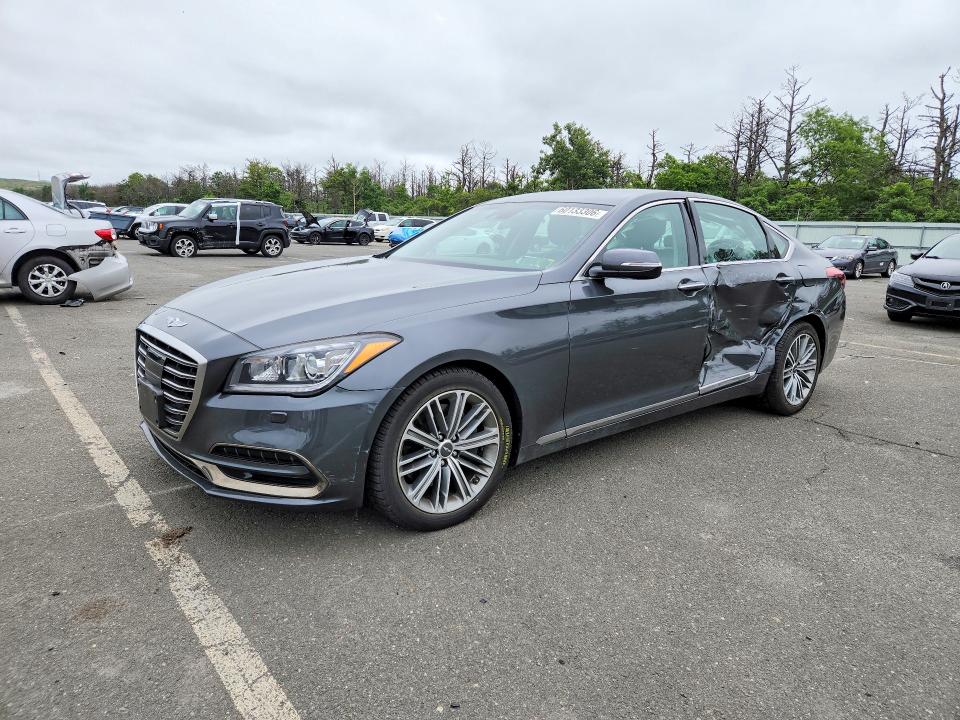 2019 Genesis G80 VIN KMTFN4JE6KU326122 COPART salvage auction — SIDE, Ny - Mv-907A Salvage Certificate, sold $2,500 on 2026-07-20 (photo 1)