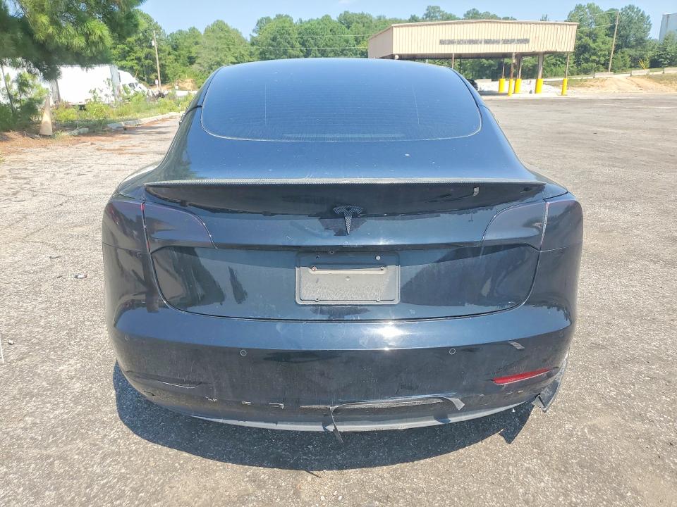 2022 Tesla Model 3 VIN 5YJ3E1EA2NF187191 COPART salvage auction — FRONT END, Fl - Certificate Of Title (P), sold $9,300 on 2026-09-01 (photo 6)