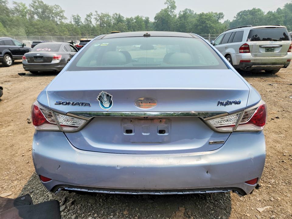 2012 Hyundai Sonata VIN KMHEC4A46CA026781 COPART salvage auction — SIDE, Md - Cert Of Salvage > 75% Damage, sold $200 on 2026-07-31 (photo 6)