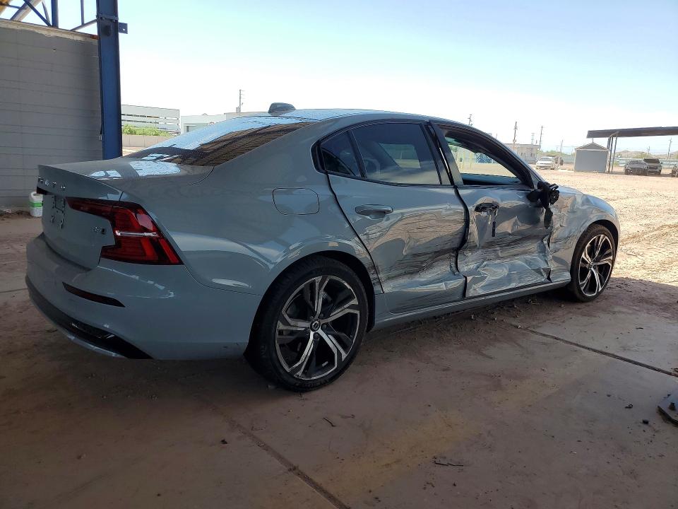 2024 Volvo S60 VIN 7JRL12TK6RG316298 COPART salvage auction — SIDE, Az - Cert Of Title - Salvage, sold $9,100 on 2026-08-11 (photo 3)