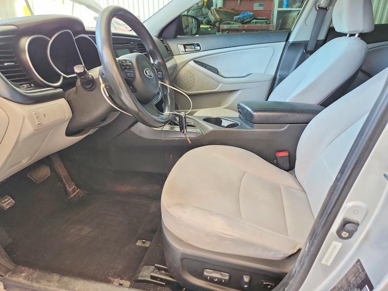 2014 Kia Optima VIN KNAGM4A71E5516865 COPART salvage auction — FRONT END, NE - CERT OF TITLE-SALVAGE, sold $225 on 2026-07-28 (photo 7)