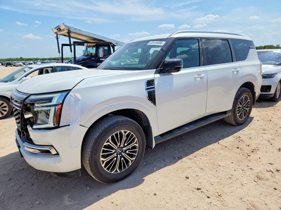 2026 Nissan Armada VIN JN8AY3BA2T9030237 — COPART salvage auction photo