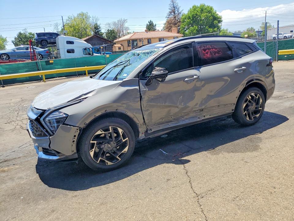 2025 Kia Sportage VIN 5XYK5CDF4SG290363 COPART salvage auction — FRONT END, CO - PUBLIC - SALVAGE TITLE (P), sold $275 on 2026-07-28 (photo 1)