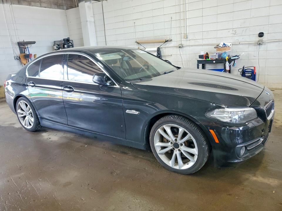 2014 BMW 5er VIN WBA5B3C57ED531881 COPART salvage auction — REAR END, Mn - Cert Of Title-Salvage, sold $1,250 on 2026-08-06 (photo 4)